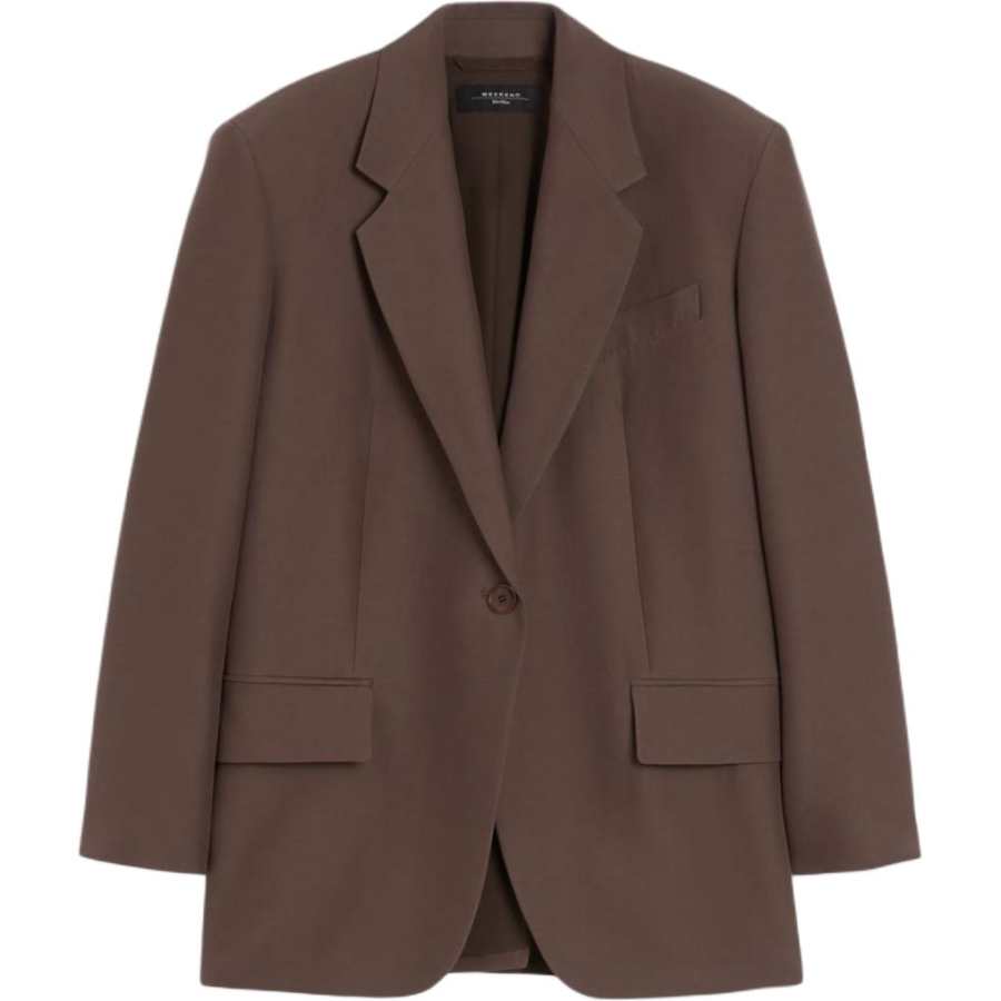 WEEKEND MaxMara WEEKEND MaxMara Business Suit Coat Women's Chocolate