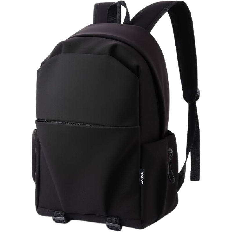 Tonlion Tonlion Nylon Fabric Backpack Black