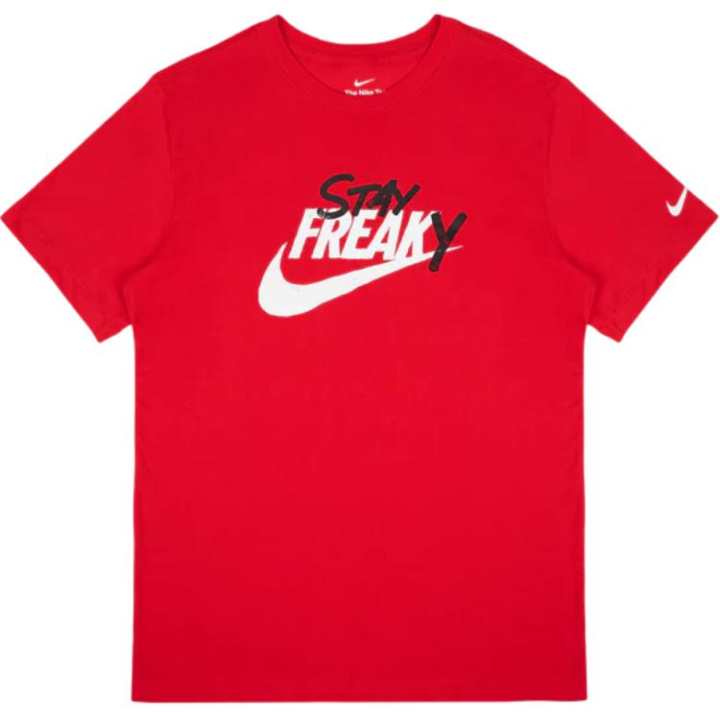 Nike Nike T Shirts Men's Red Crew Neck