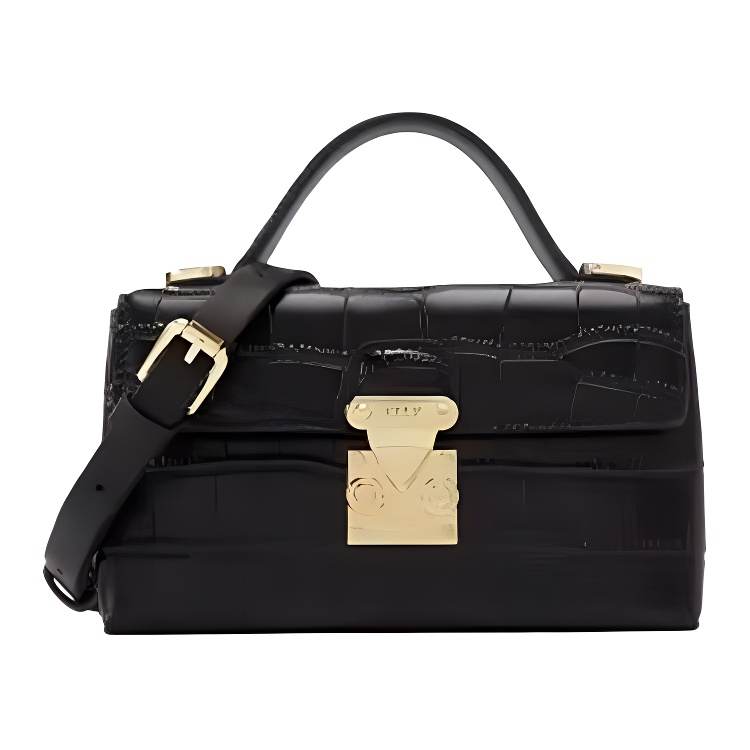 ELLE Cow Leather Shoulder Bag, Crossbody Bag, Handbag Women's Multicolor