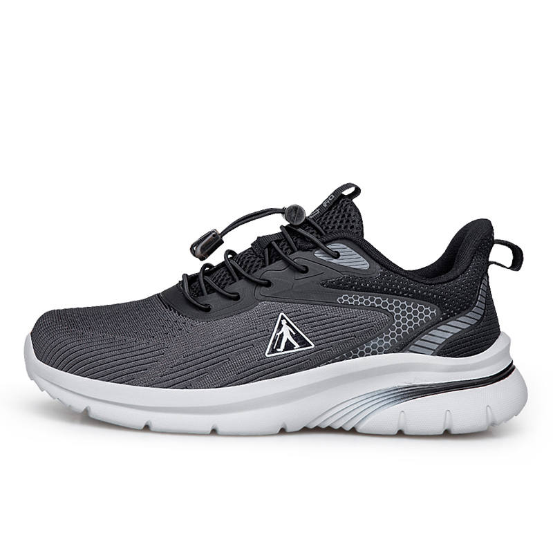 ZULIZ Sports Elderly Shoes Fabric Cushioning Balance Support Abrasion Resistant Breathable Slip Resistant Low top