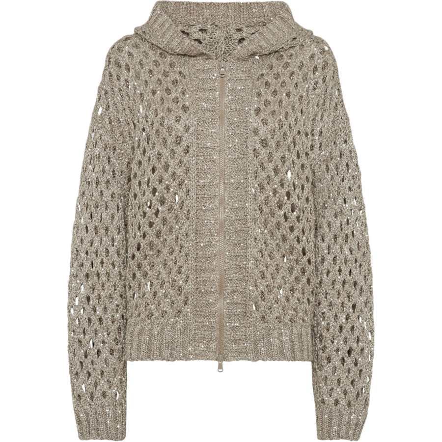 Brunello Cucinelli SS25 Knitwear Women's Light Beige
