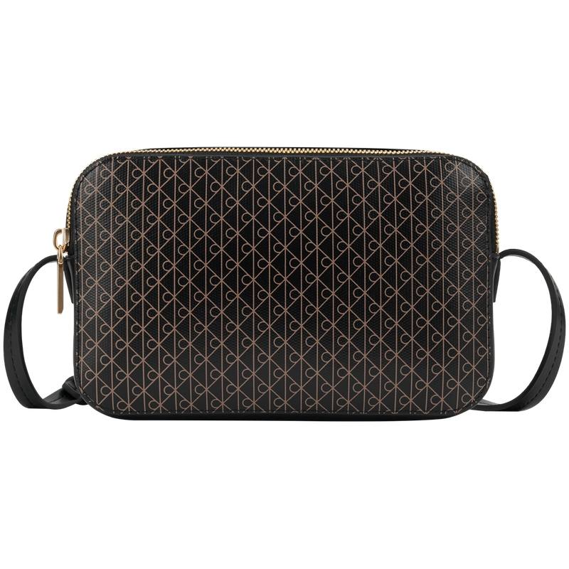 CALVIN KLEIN Synthetic Material Shoulder Bag Small Women's Space Black