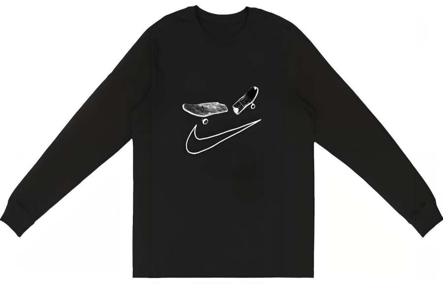 Travis Scott x Nike T Shirt Unisex Black