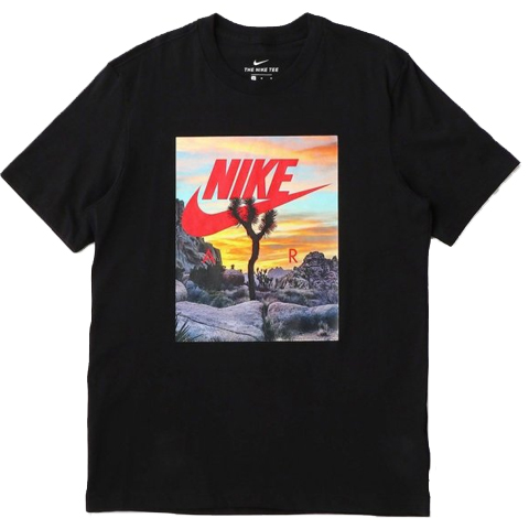Nike Nike T Shirts Men's Crew Neck Moderate Straight Fit