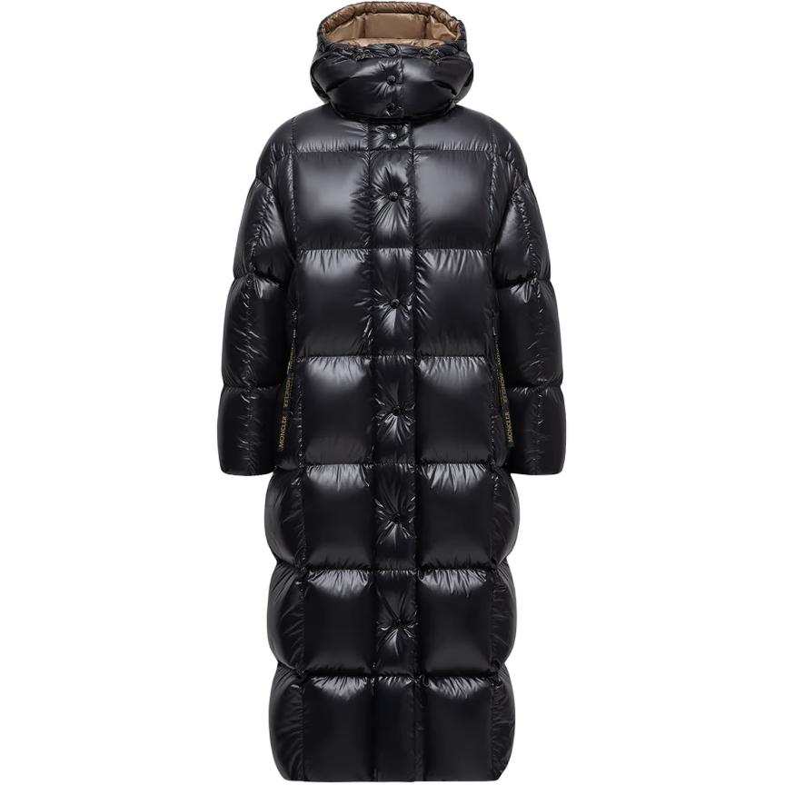 Moncler Women's Parnaiba Long Down Jacket Black