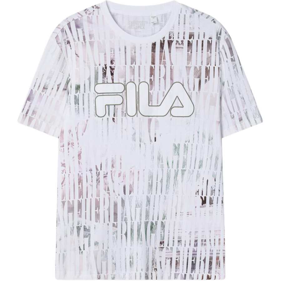 FILA T Shirt Men's All Over Print
