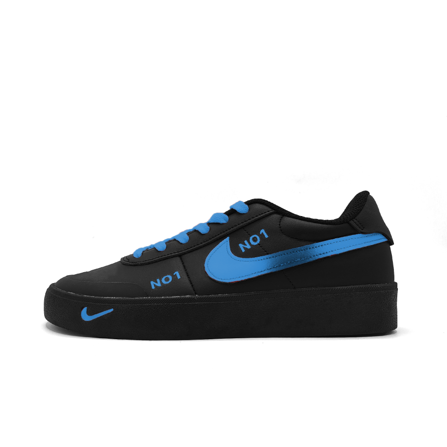 Nike Nike Court Shot Steady And Composed Leather Abrasion Resistant Abrasion Resistant Low top Skateboard Shoes Unisex Black