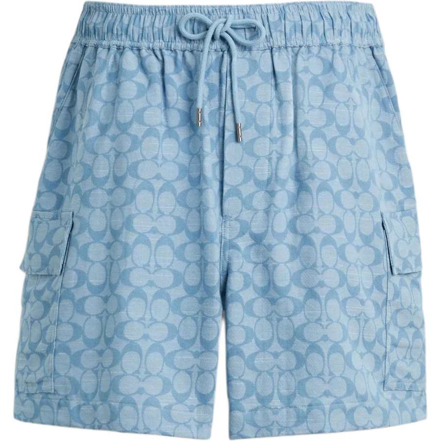 COACH COACH SS25 Casual Shorts Men's Light Blue