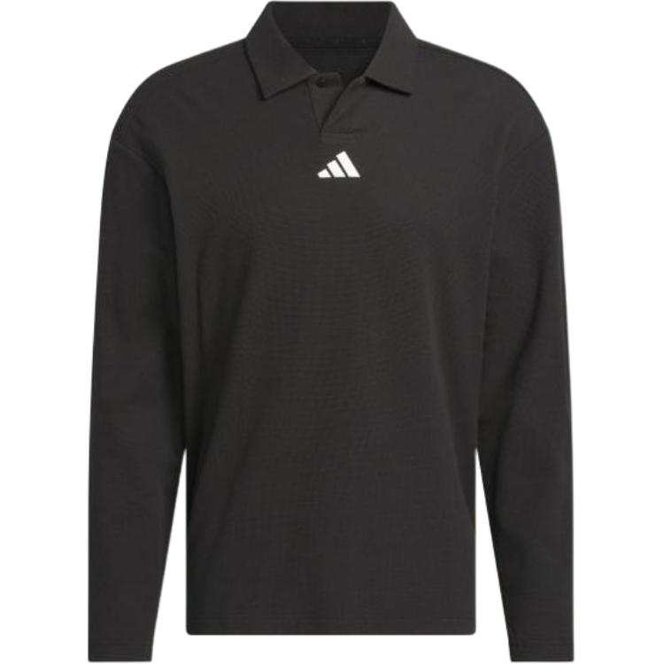 Adidas Adidas Free Shipping With AdiClub Beyond Long Sleeve Loose Fit Polo Shirt