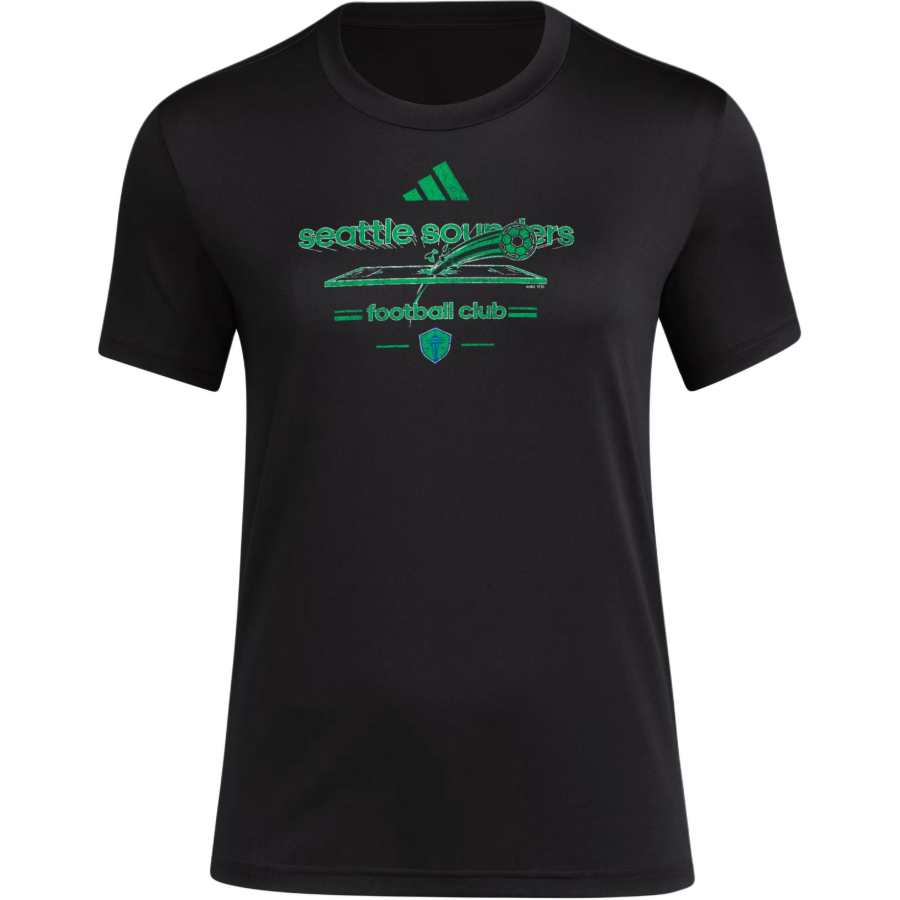 Adidas Adidas Free Shipping With AdiClub Seattle Sounders Fc Short Sleeve Tee
