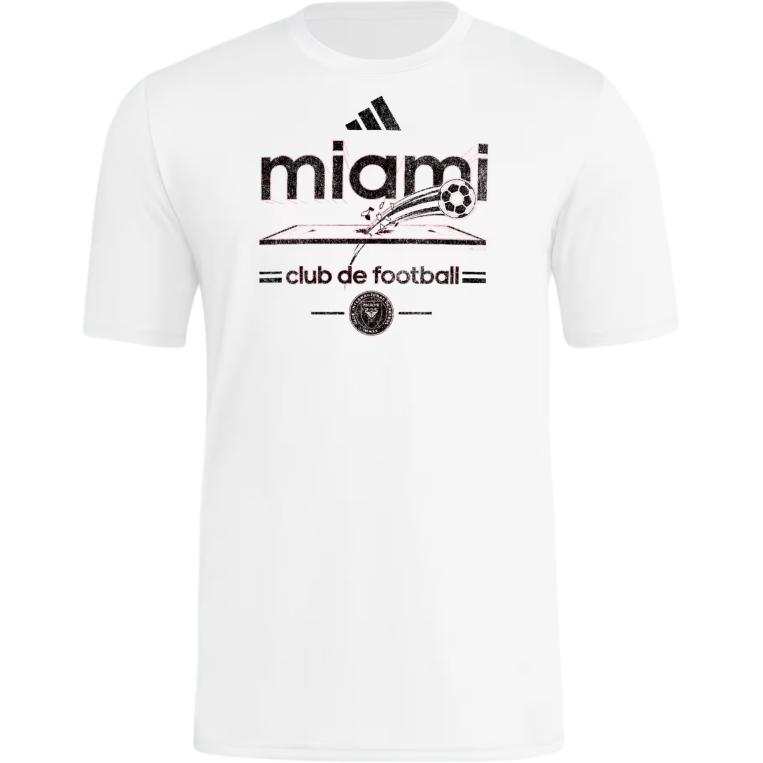 Adidas Adidas Miami International Soccer Jersey Men's White