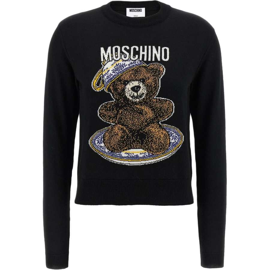 MOSCHINO Teddy Intarsia Jumper