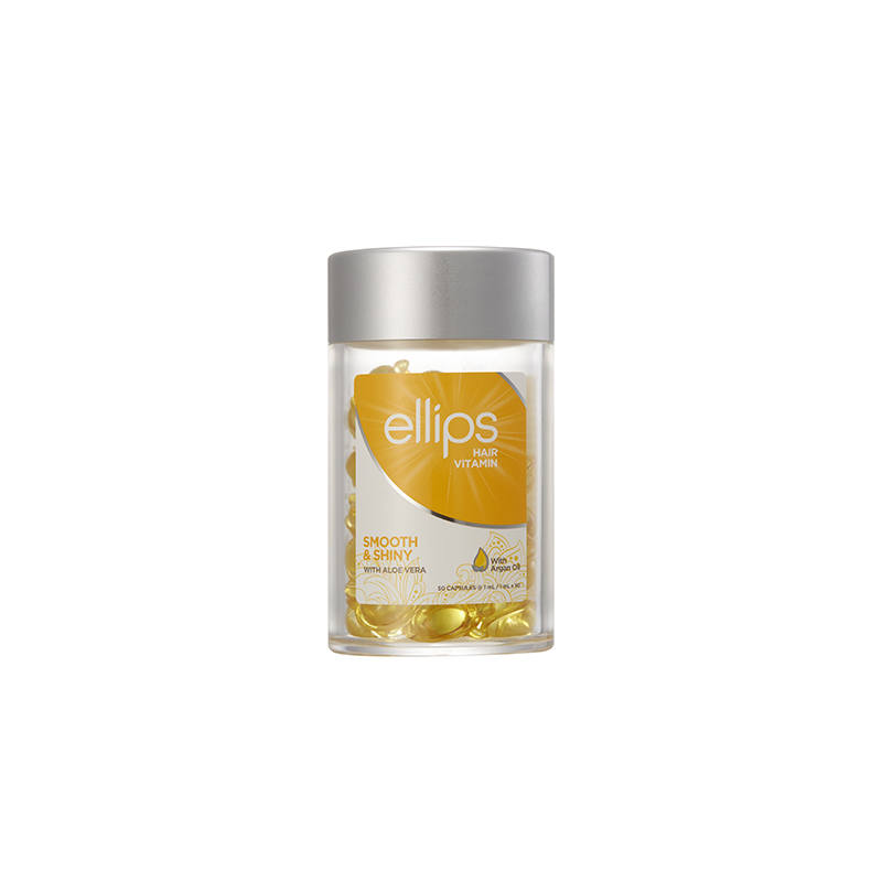 ELLIPS Hydrating Hair, Sparkling Strands, Nourishing Repairing, Essential Oils For Hair Care Capsule Bottle Tame Frizz