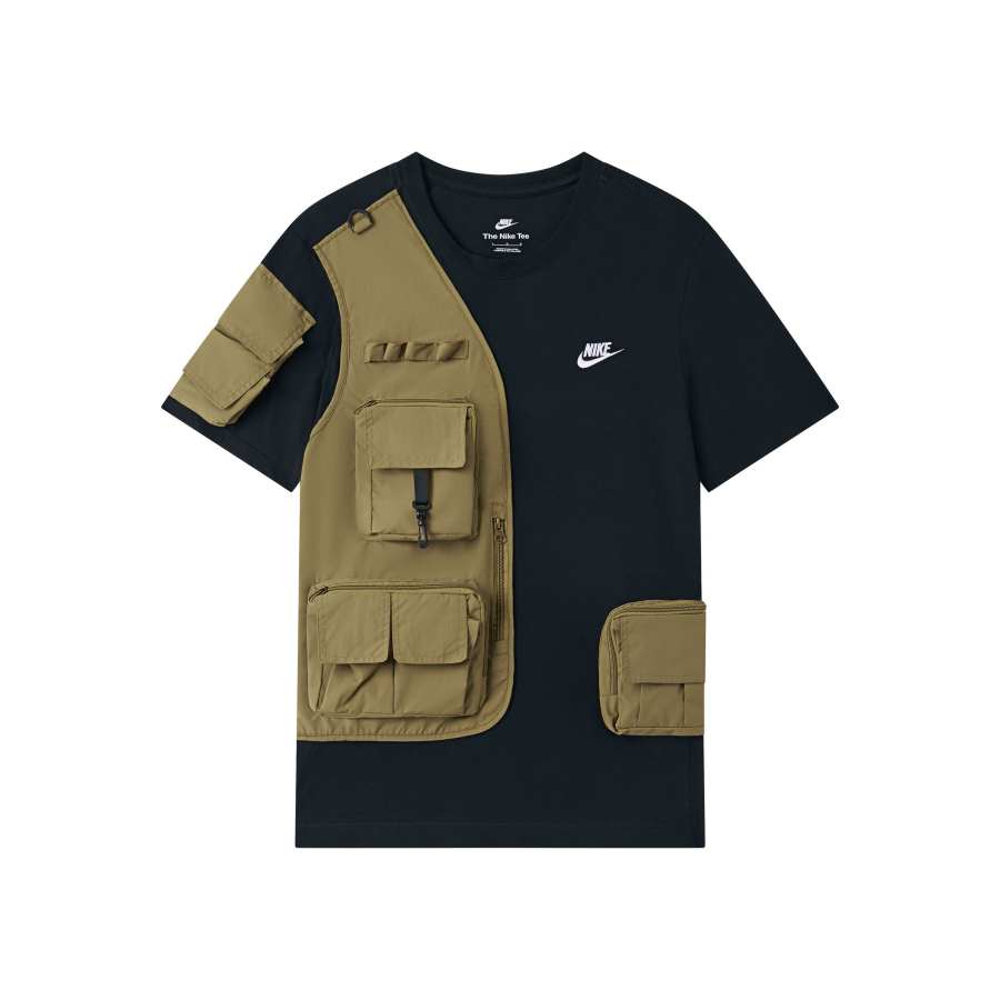 Nike Nike Sportswear T Shirts Unisex Black Crew Neck