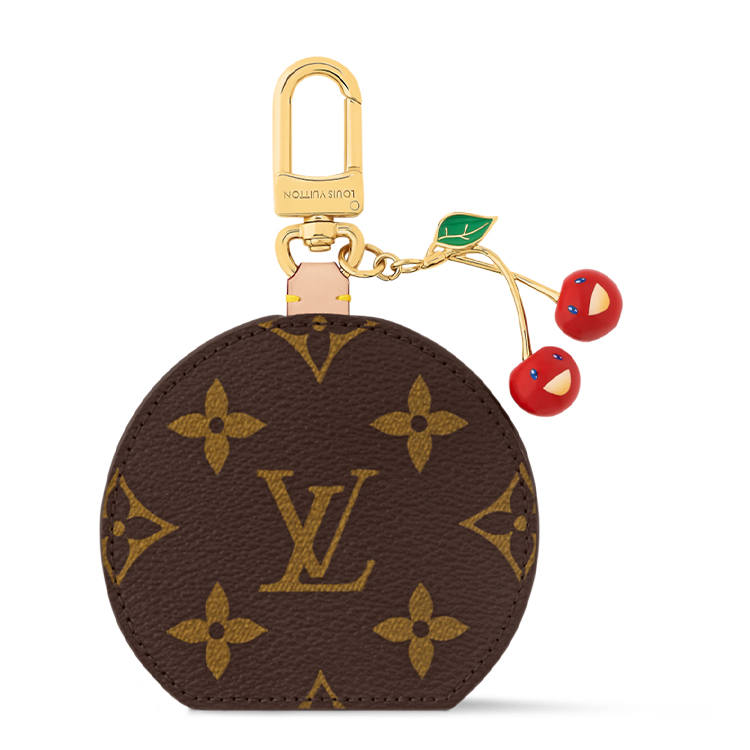 LOUIS VUITTON Takashi Murakami Collaboration LV X TM Cerise Monogram Coated Canvas Bag Accessory Mini Women's Brown