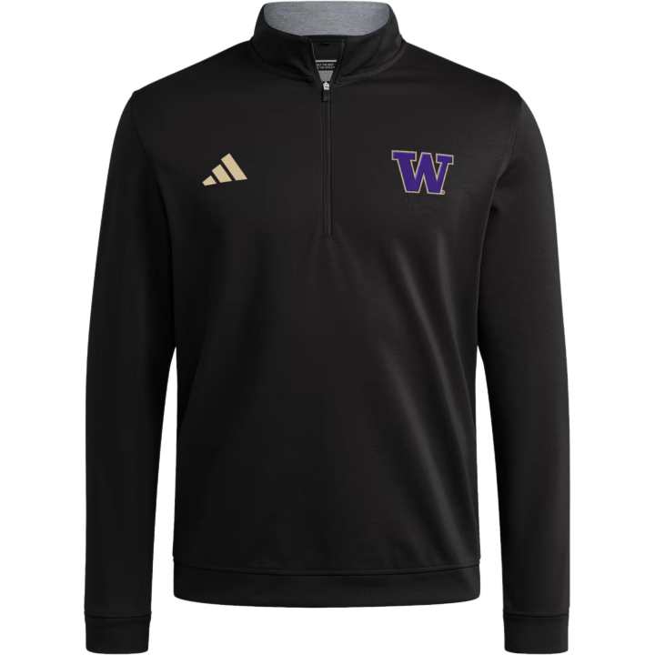Adidas Adidas Free Shipping With AdiClub Washington Elevated Quarter Zip Pullover