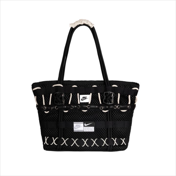 Nike Nike Air Tote Bag Polyester Tote Bag, Shoulder Bag Regular Women's Black