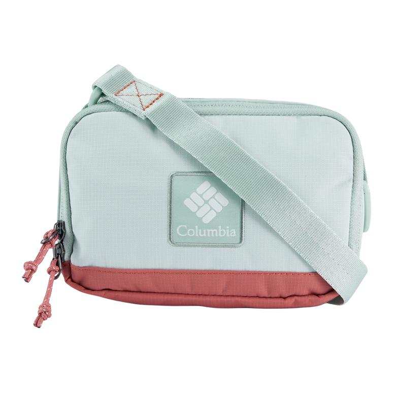 Columbia Fabric Shoulder Bag Unisex Light Green