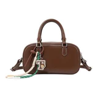 Teenie Weenie Pu Shoulder Bag, Crossbody Bag, Handbag Small Women's Brown