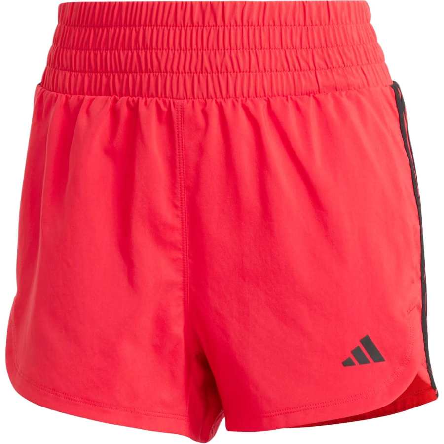 Adidas Adidas Free Shipping With AdiClub Pacer Training 3 Stripes Woven High Rise Shorts
