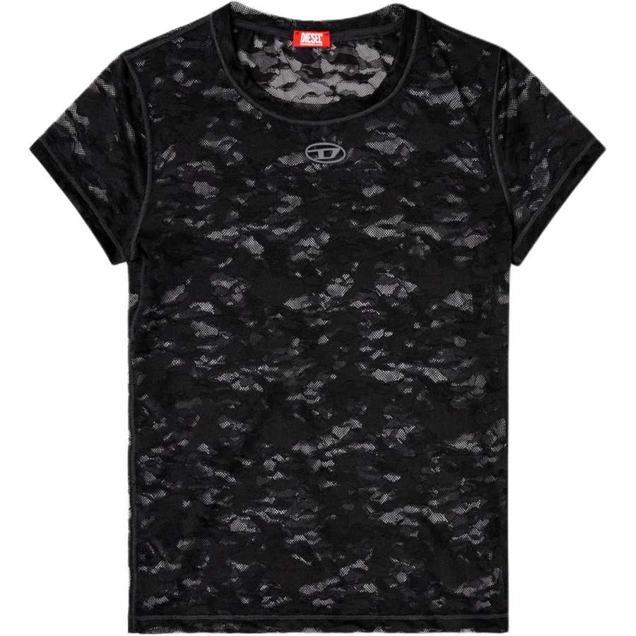 DIESEL Kasia Utlt Short Sleeved Lace Top