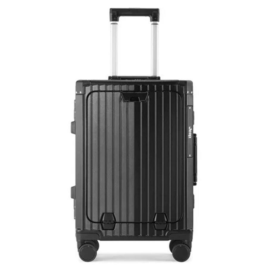 Jeep PC Trolley Bag 20 Inch, 25 Inch, 22 Inch Unisex Black/White/Gray