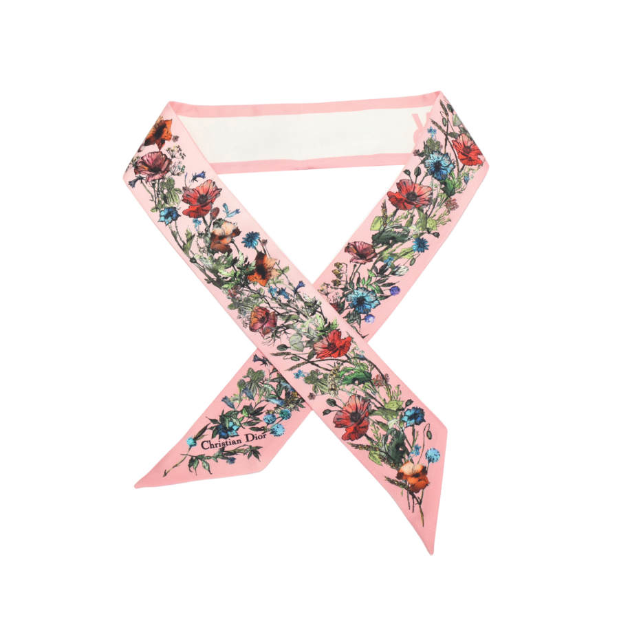 DIOR Mulberry Silk Scarves Women's