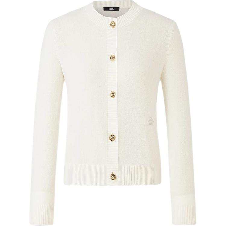 KARL LAGERFELD / Karl Lagerfeld Jeans Cashmere Sweater Women's Ecru