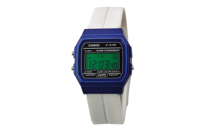CASIO CASIO Custom Collection Quartz Movement Silicone Strap Watch Men's Watches Black Dial