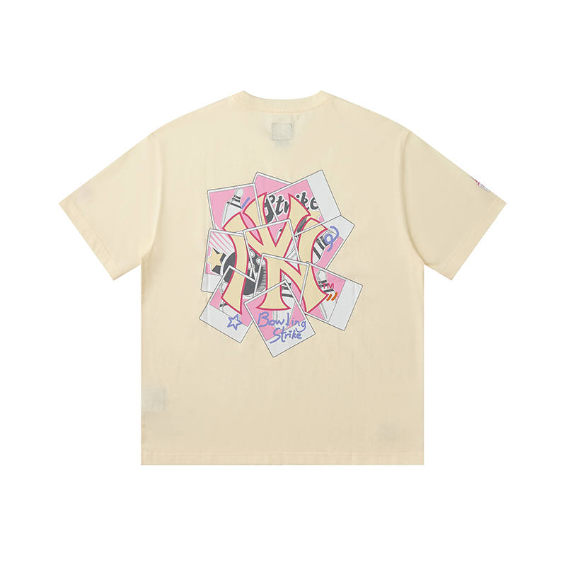 New Era T Shirt Unisex Ivory White