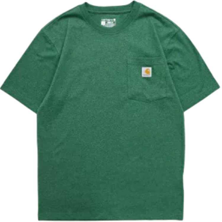 Carhartt K87 T Shirt Men's Green