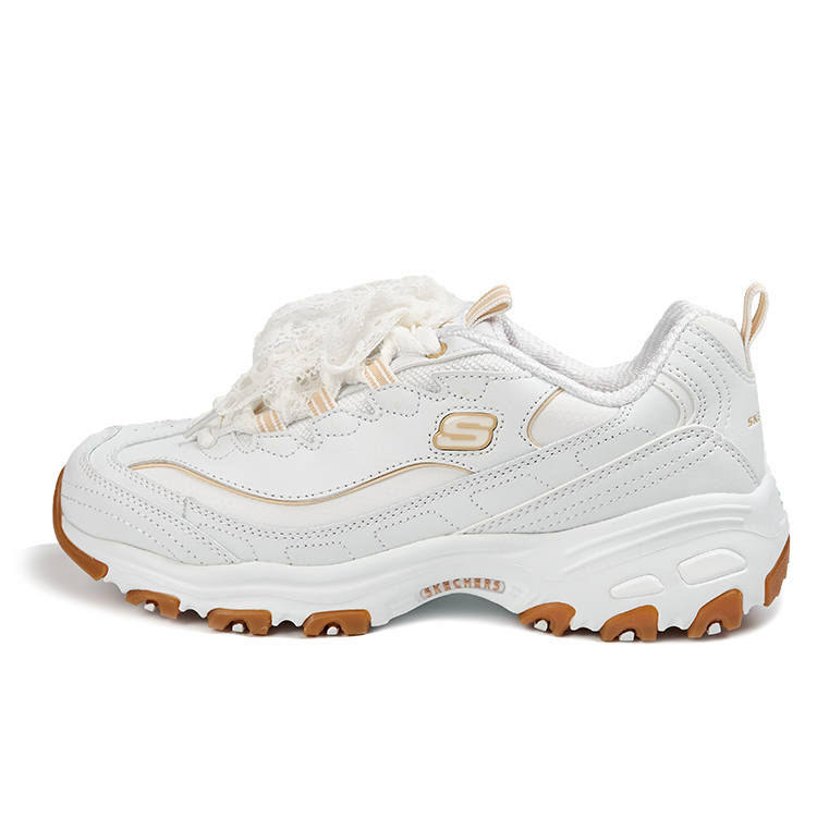 Skechers Synthetic Leather Abrasion Resistant Height Increasing Abrasion Resistant Height Increasing Low top