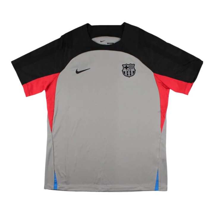 Nike Nike Barcelona Soccer Jersey Men's Gray
