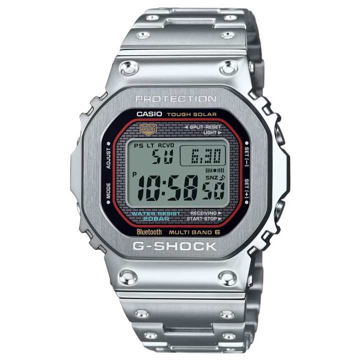 CASIO CASIO 5000 Collection 200m Waterproof Solar Quartz Movement Stainless Steel Strap Watch