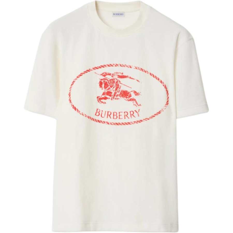 Burberry Ekd Printed Crewneck T-Shirt