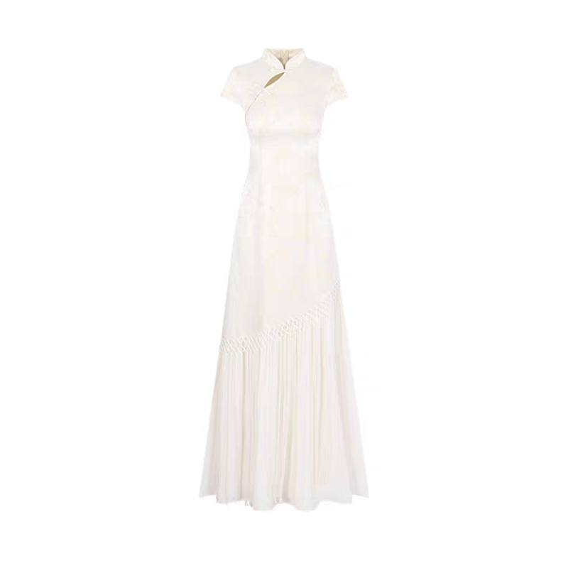 SIXUSICHOU Short Sleeved Dress Women's