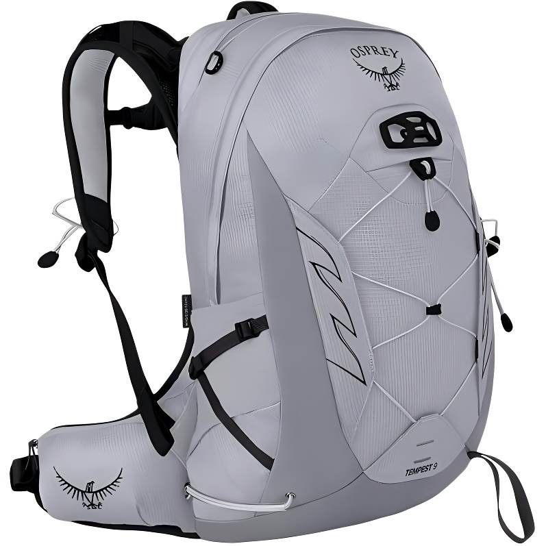 OSPREY 9L Outdoor Bags Recycled High Tensile Nylon Gray Women's