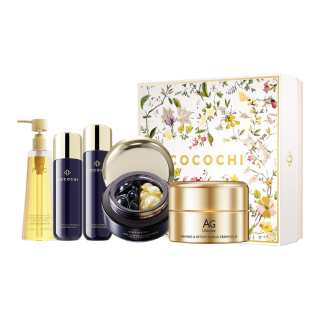 Cocochicosme Cocochi Yushiguang Caviar Water Cream Skincare Sets Hydrating Repairing Five Piece Set