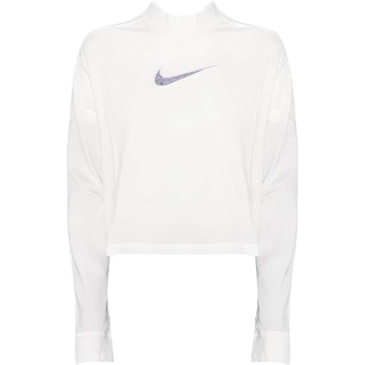 Nike Nike Sweatshirts Women's White Half Turtleneck Moderate Regular