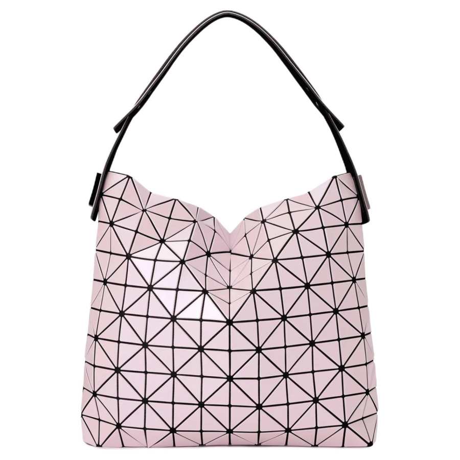 ISSEY MIYAKE Baguette PVC Handbag, Shoulder Bag Large Women's Pink