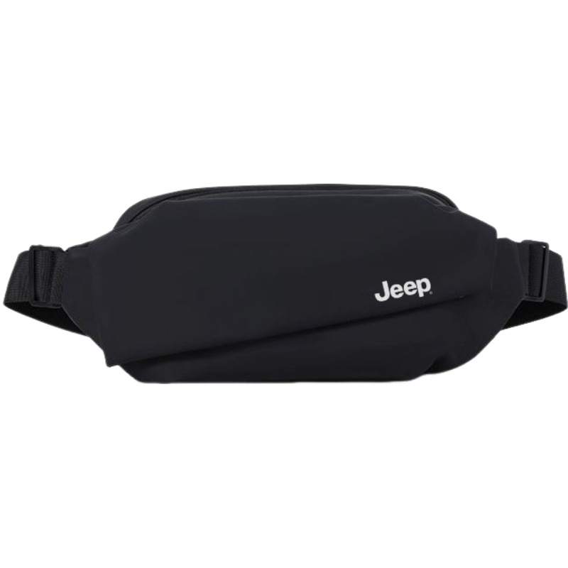 Jeep PVC Shoulder Bag Men's Black