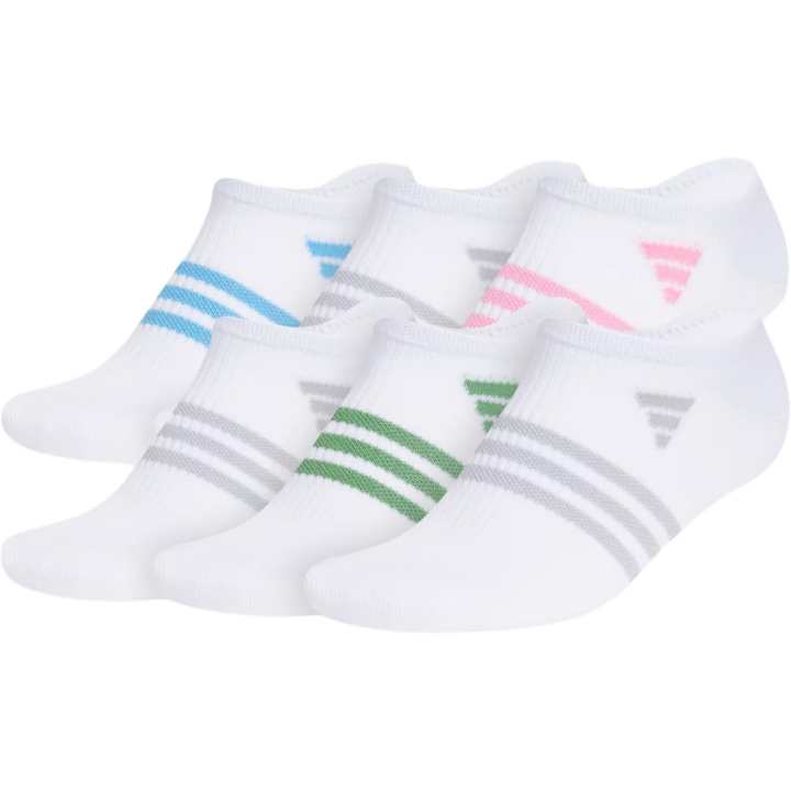 Adidas Adidas Free Shipping With AdiClub Superlite 3.0 6 Pack No Show Socks