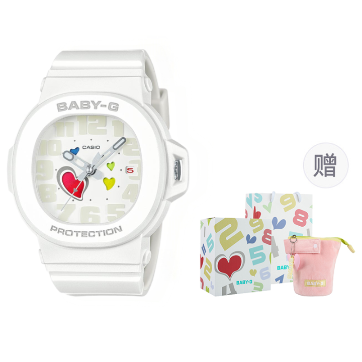 CASIO CASIO BGA 10 Quartz Movement Watch Women's Watch White Dial