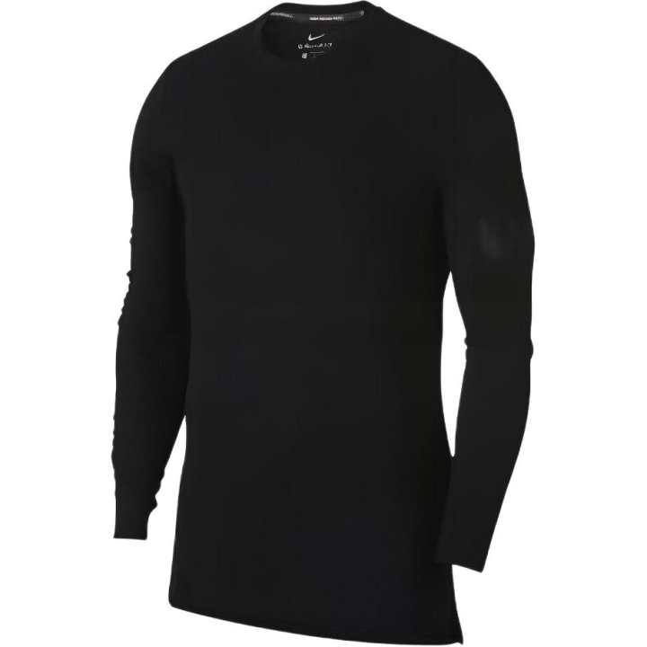 Nike Nike T Shirts Men's Black Crew Neck Moderate Straight Fit