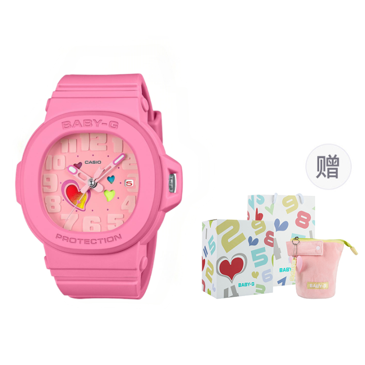 CASIO CASIO BGA 10 Quartz Movement Watch Women's Watch Pink Watch Dial