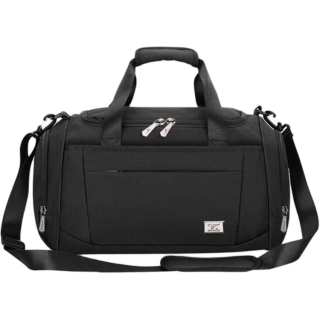 SEPTWOLVES Large Capacity Oxford Travel Bag 32L Unisex Black