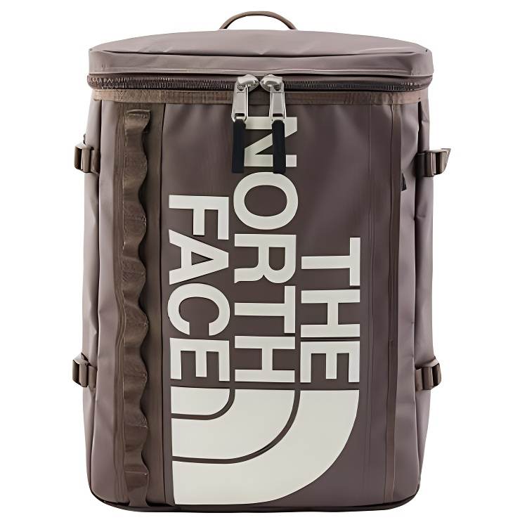 THE NORTH FACE 30L Lightweight Backpack Outdoor Bag Recycled Polyester Blend Nylon Brown Unisex