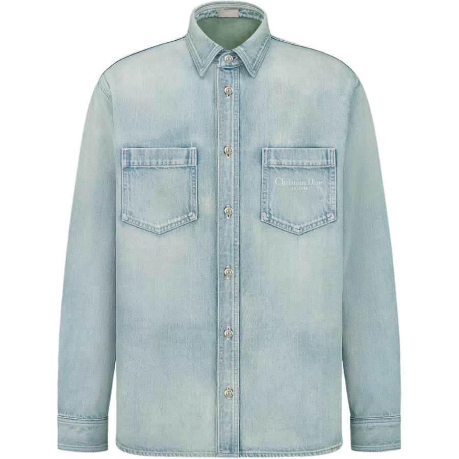 DIOR Homme Button Up Denim Shirt