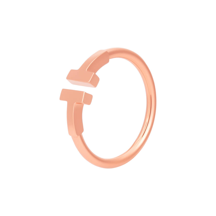 TIFFANY & CO. 18K Gold Rings Women's Rose Gold